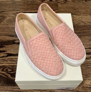 M. Gemi Cerchio woven Leather Slip on Sneaker